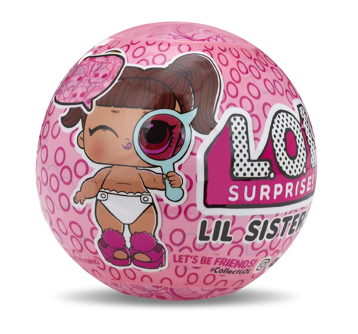 L.O.L. Surprise! Lil Sisters Ball Eye Spy Series Collectible Dolls for Kids age 3Y+ 