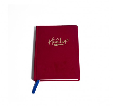 Hamleys Red Velvet Notebook  Study & Desk Accessories for Kids age 5Y+ (Red)