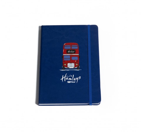 Hamleys A5 Notebook Bus Study & Desk Accessories for Kids age 5Y+ (Blue)