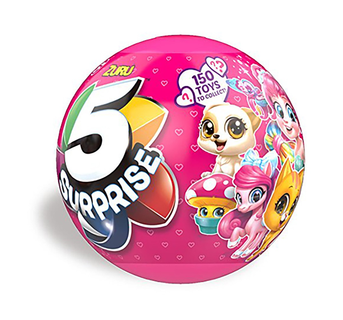  Zuru 5 Surprise Pink Mystery Capsule Collectable Novelty for Kids age 2Y+ 