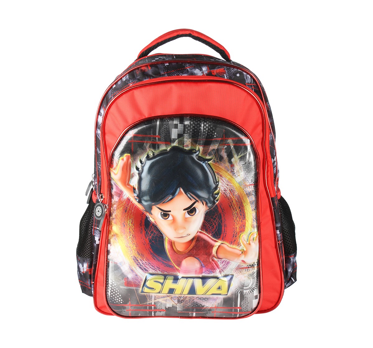  Shiva The Powerful Backpack- 16" Bags for Kids age 5Y+ (Red)