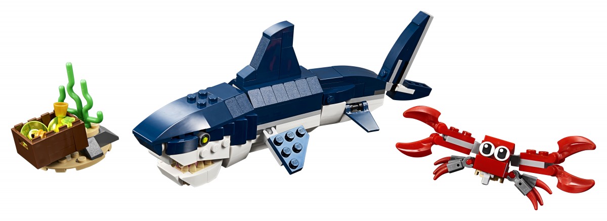 Lego Creator Deep Sea Creatures Building Blocks (230 Pcs) 31088