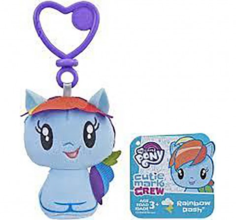 My Little Pony : Cutie Mark Crew Plush Clip Assorted Collectible Dolls for age 3Y+ 