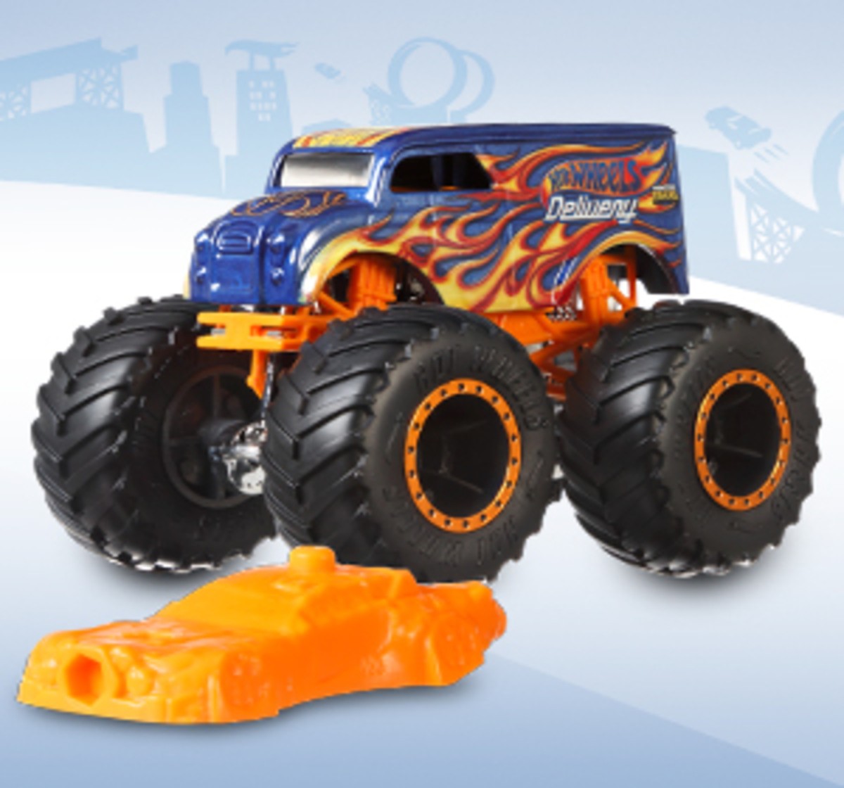 Hot Wheels Monster Trucks 1:64 Scale Die-Cast  Vehicles for Boys age 3Y+, Assorted