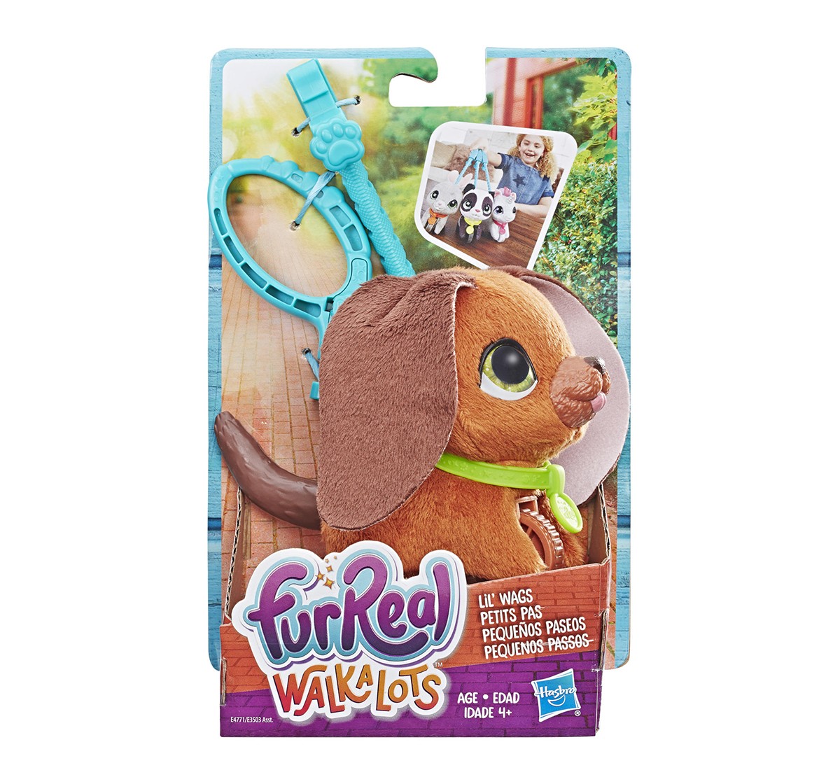 Furreal Friends Walkalots Lil’ Wags Assorted Interactive Soft Toys for Kids age 4Y+ - 20.955 Cm 