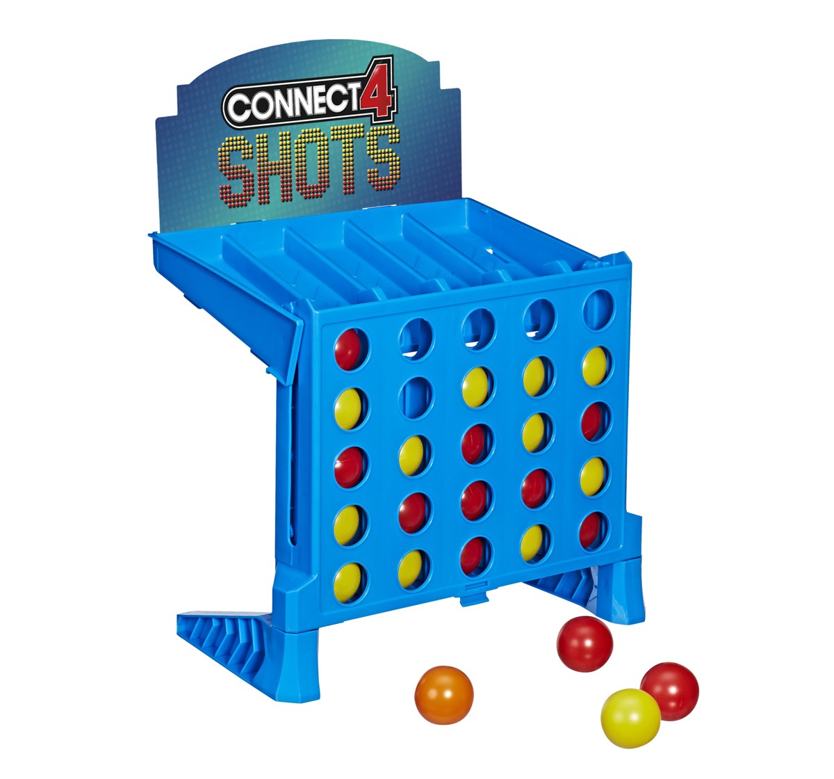 Hasbro Gaming Connect 4 Shots Board Game Activity for Kids 8Y+, Multicolour