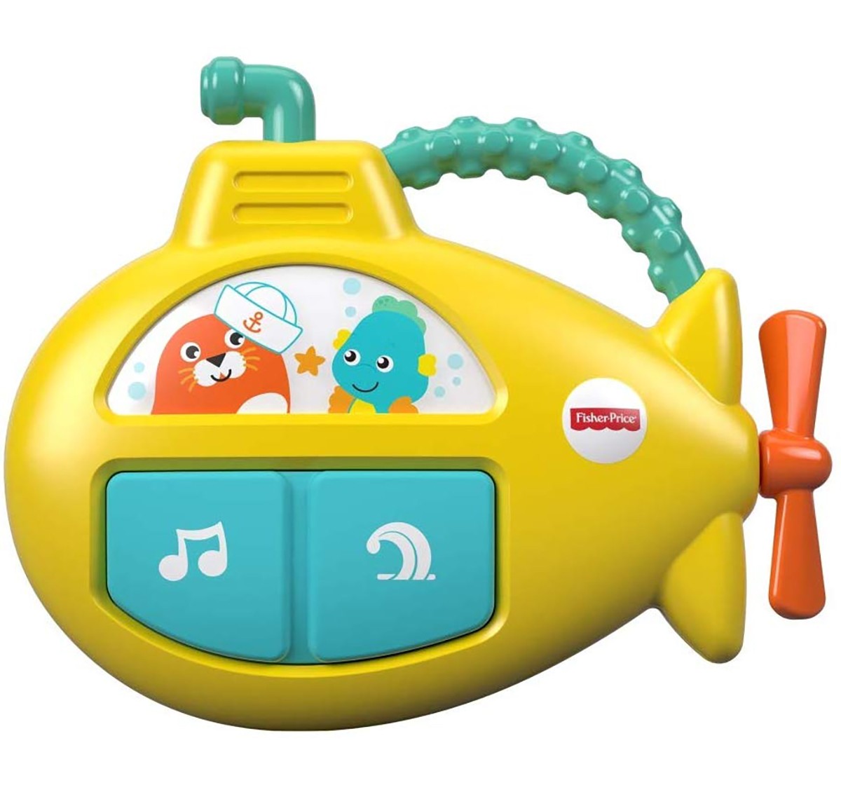 Fisher Price On The Go Musical Submarine Musical Toys for Kids age 3Y+ 