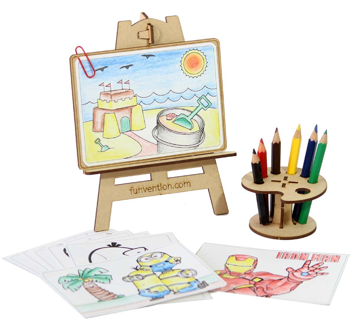 Funvention Little Art Gallery Stem for Kids Age 3Y+