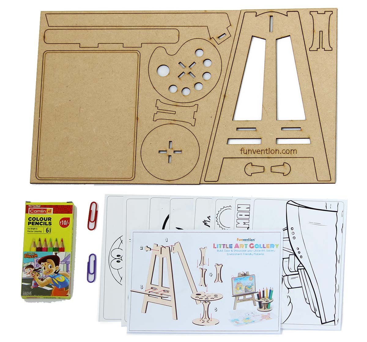 Funvention Little Art Gallery Stem for Kids Age 3Y+
