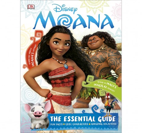 Disney Moana Essential Guide, 64 Pages Book by DK Children, Hardback
