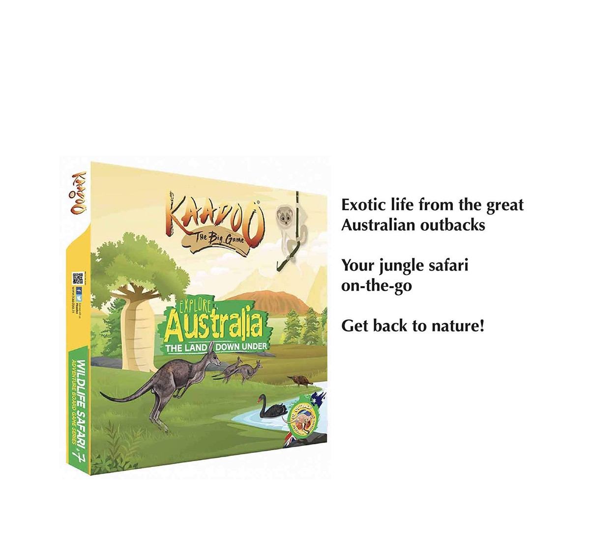 Kaadoo Explore Australia - The Land Down Under Games for Kids age 3Y+ 