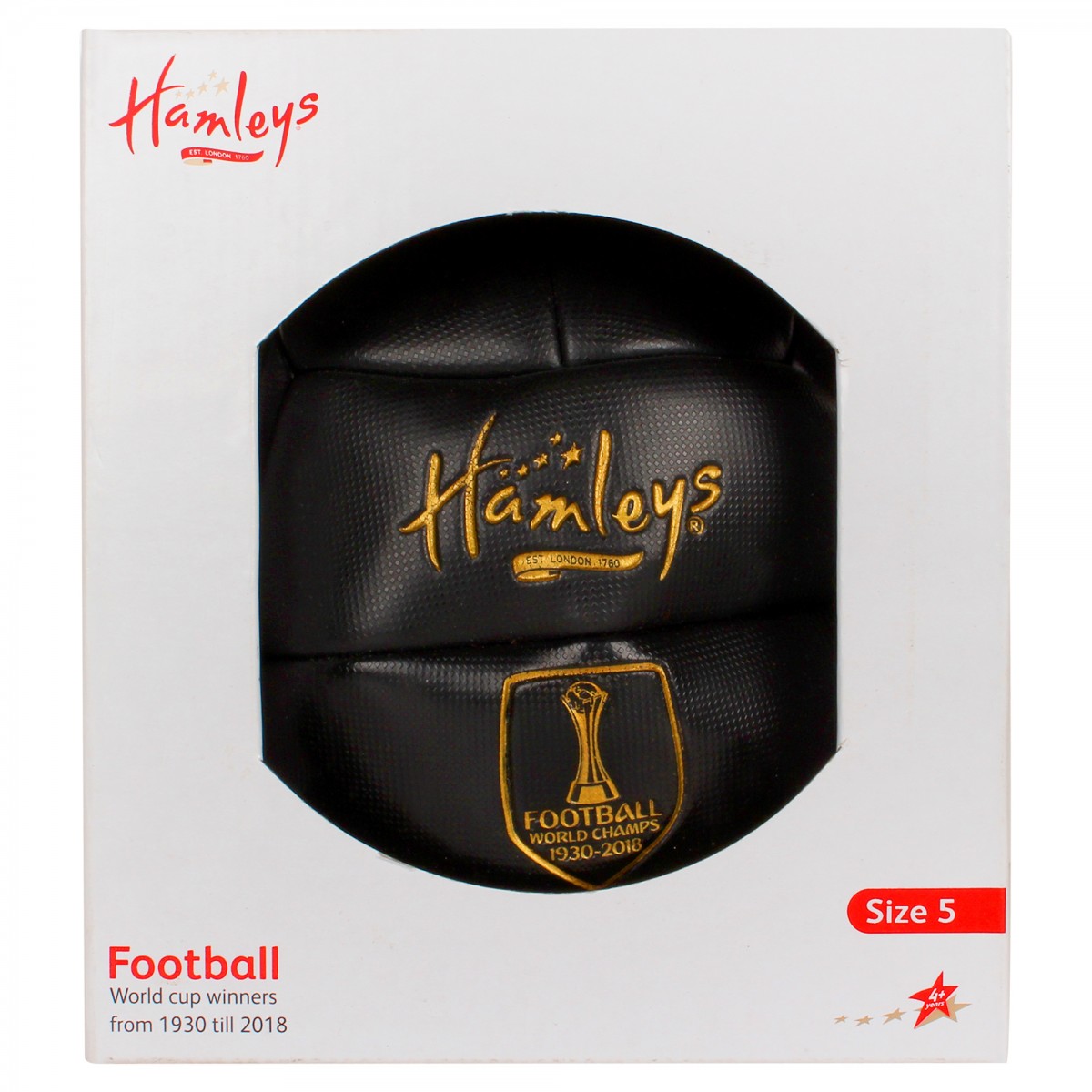 Hamleys Football for Kids age 5Y+ (Black)