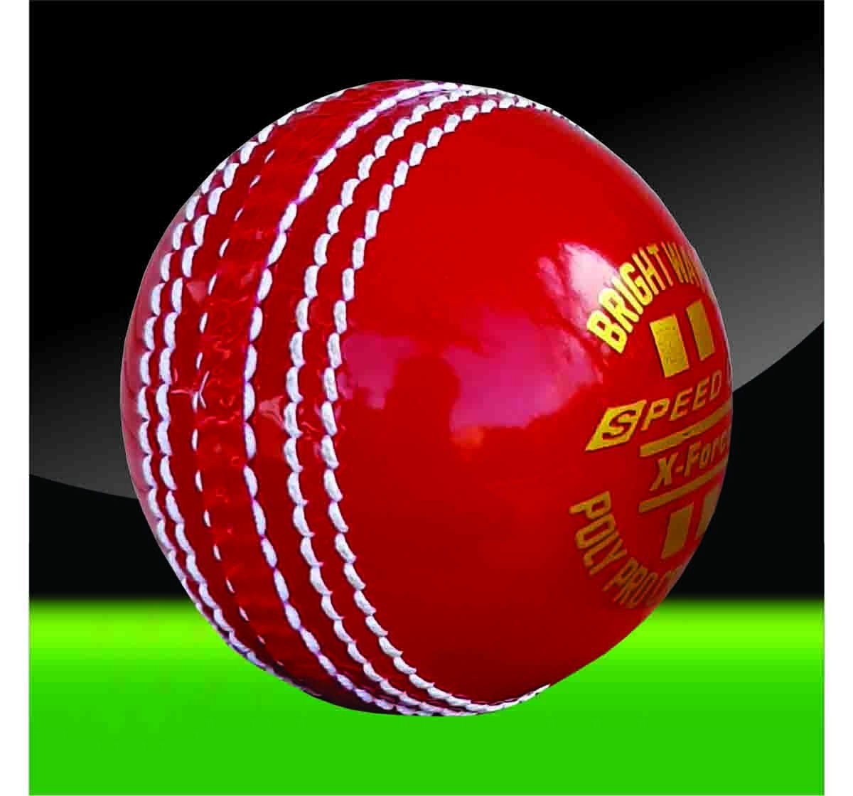 Speed Up Poly Soft Cricket Ball for Kids age 10Y+ (Red)