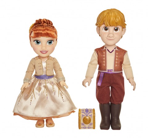 Disney Frozen 2 Anna And Kristoff 2 Pack Dolls & Accessories for Kids age 3Y+ 