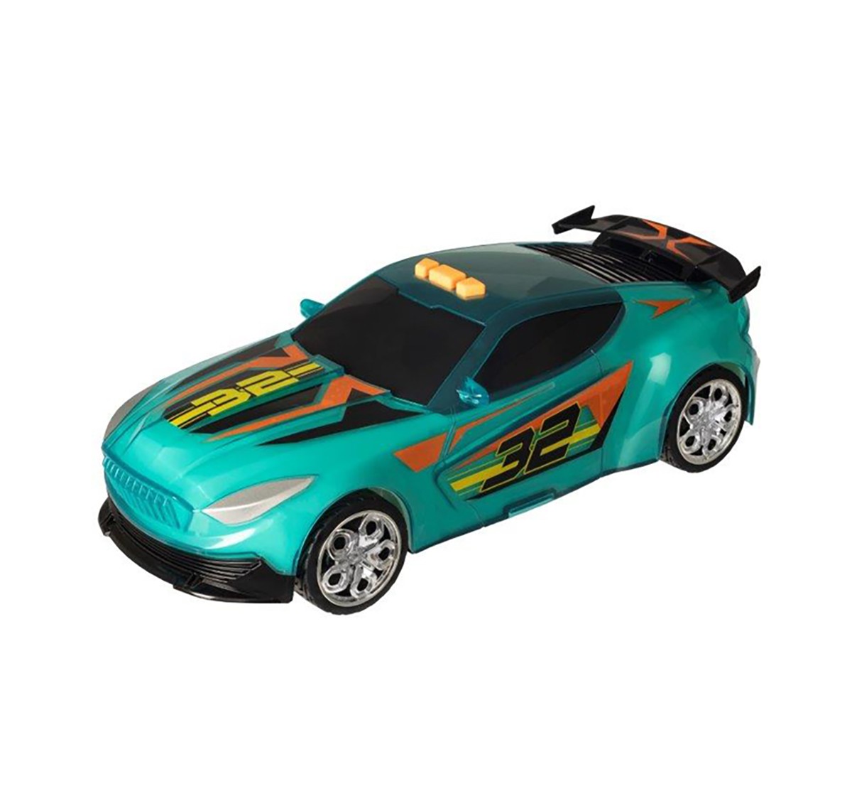 Teamsterz Light And Sound Street Starz Green Blue Car Vehicles for Kids age 3Y+ 