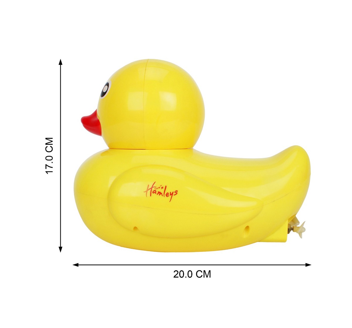 Hamleys Remote Control Duck Splash Bath Toys & Accessories for Kids age 3Y+ (Yellow)