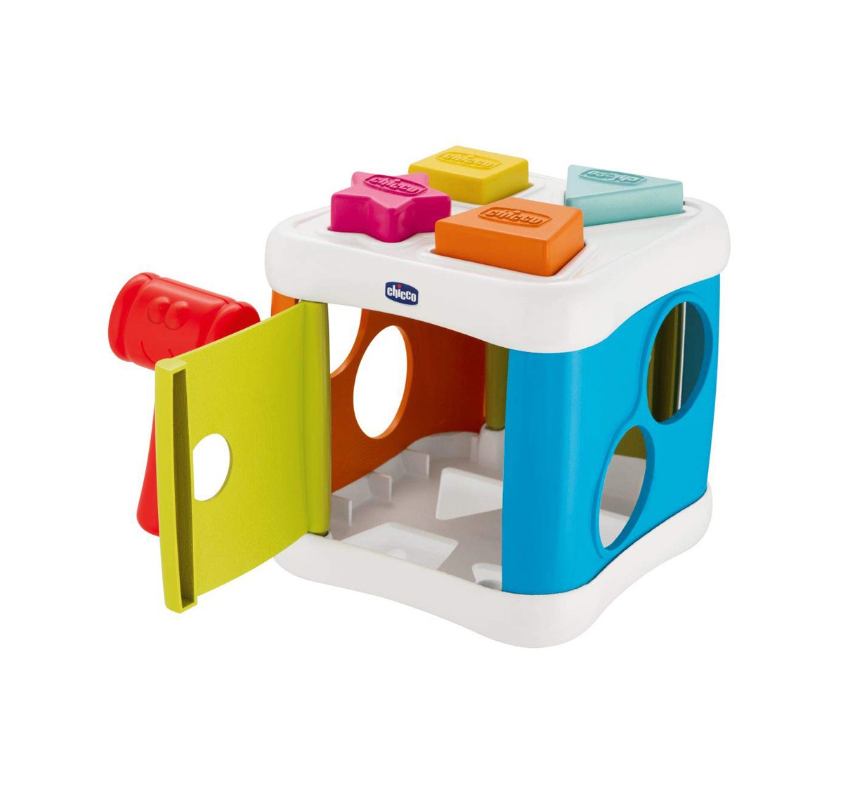 Chicco 2 IN 1 Sort & Beat Activity Cube for Kids age 10M+ 