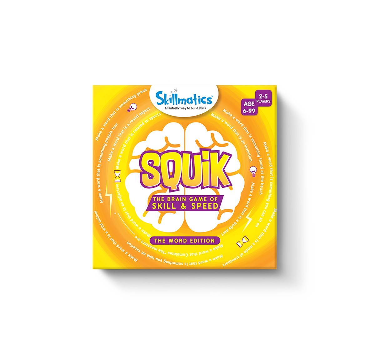  Skillmatics Squik - The Word Edition | Letter Card Game To Improve Vocabulary, Encourage Reading And Increase Memory Games for Kids age 6Y+ 