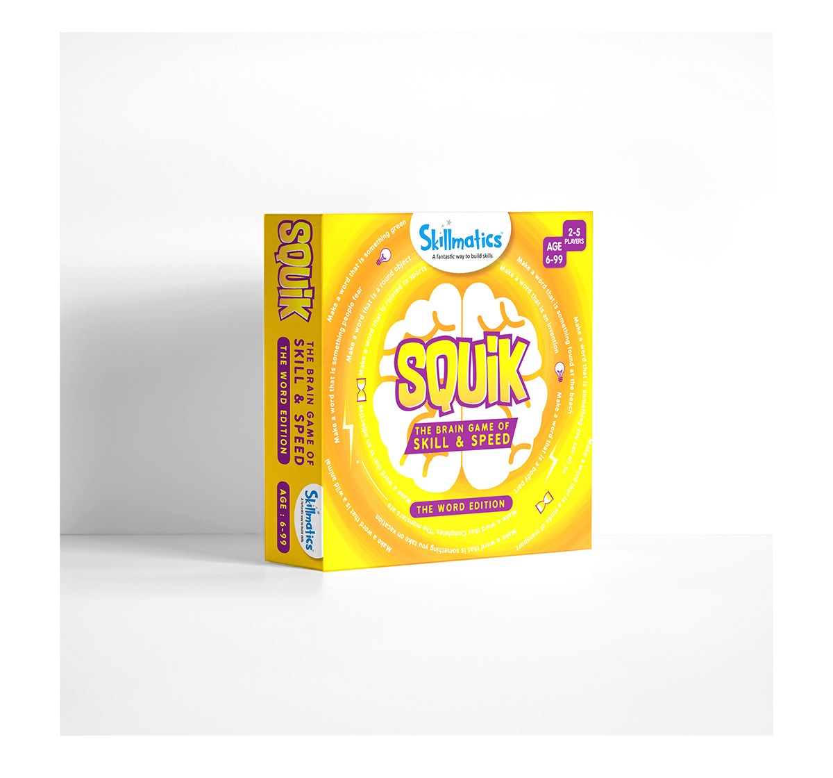  Skillmatics Squik - The Word Edition | Letter Card Game To Improve Vocabulary, Encourage Reading And Increase Memory Games for Kids age 6Y+ 