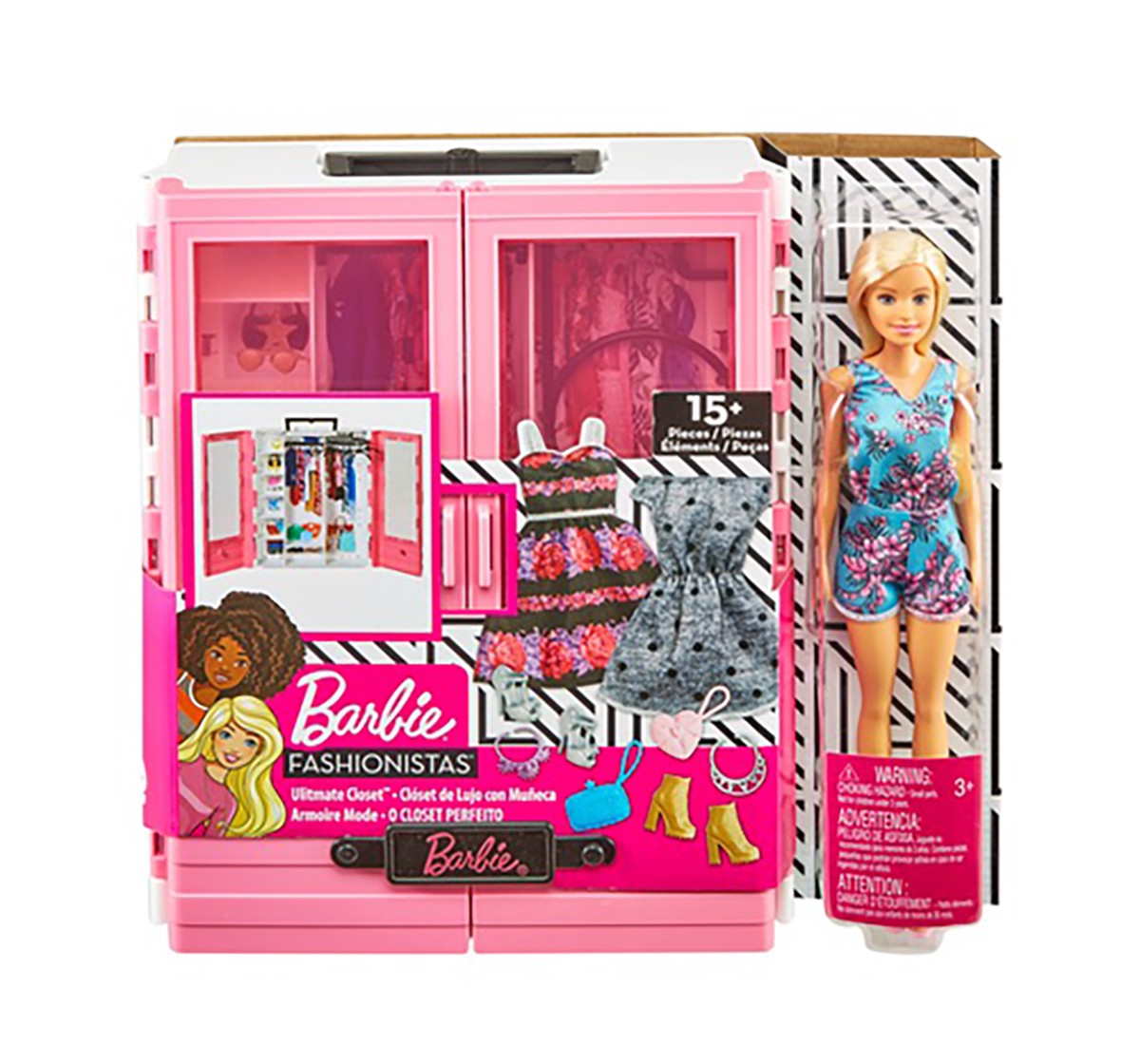 Barbie Ultimate Closet With Doll  Dolls & Accessories for age 3Y+ 