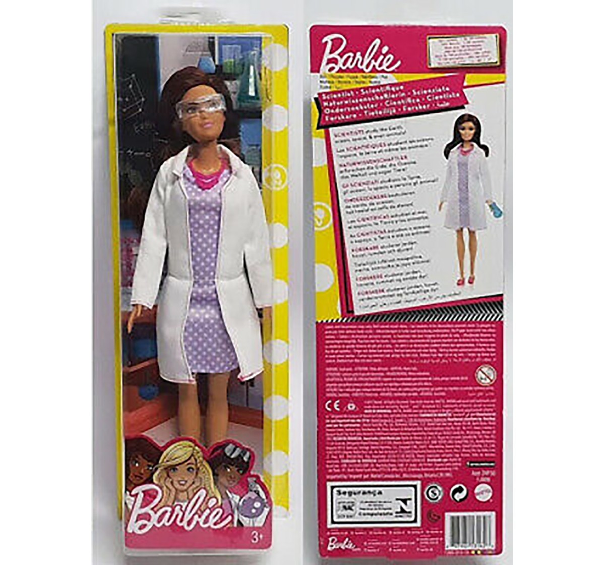 Barbie Career Scientist Doll Dolls & Accessories for age 3Y+ 