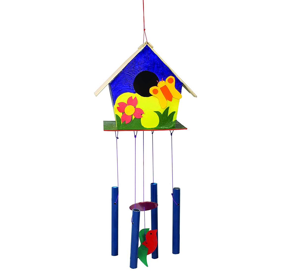Funskool - Handycrafts Bird Chime DIY Art & Craft Kits for age 5Y+ 