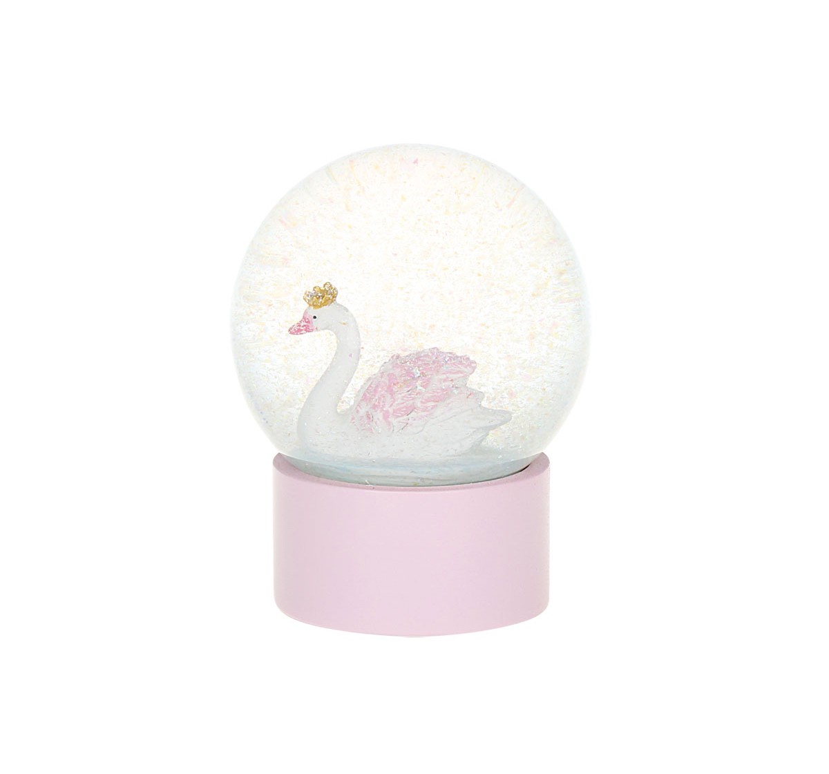 Syloon Tropical - Pink Swan Snow Globe Study & Desk Accessories for Kids age 5Y+ 