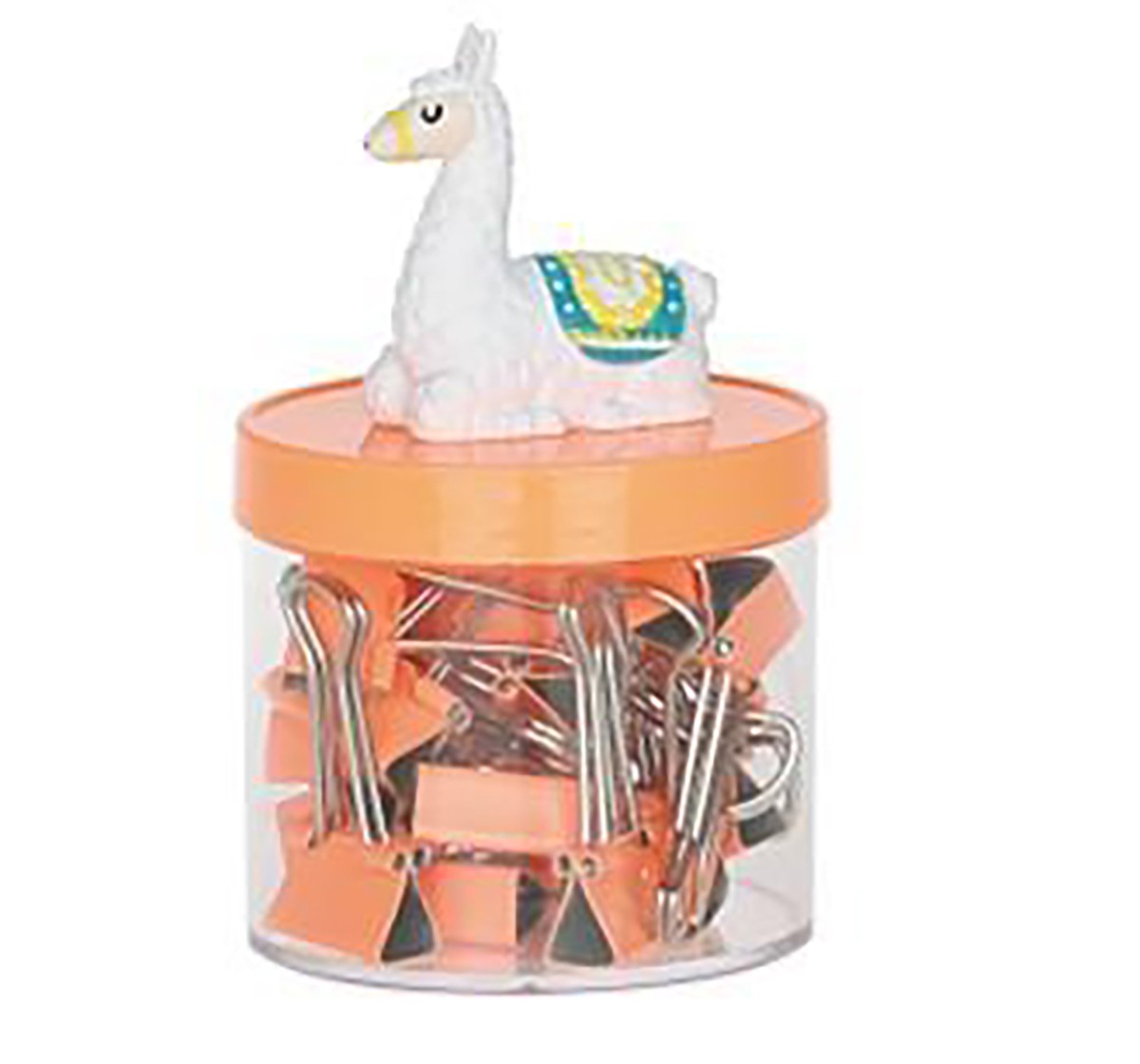 Syloon Llama Binder Clips Box of 20 Study & Desk Accessories for Kids age 3Y+ 