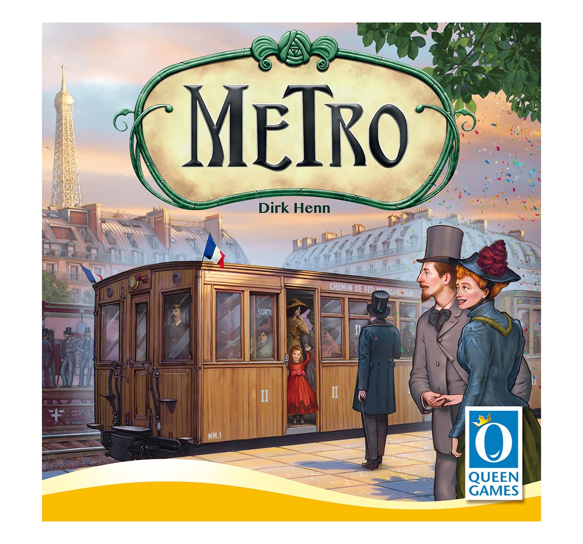 Queen Games Metro Board Games for Kids age 8Y+ 