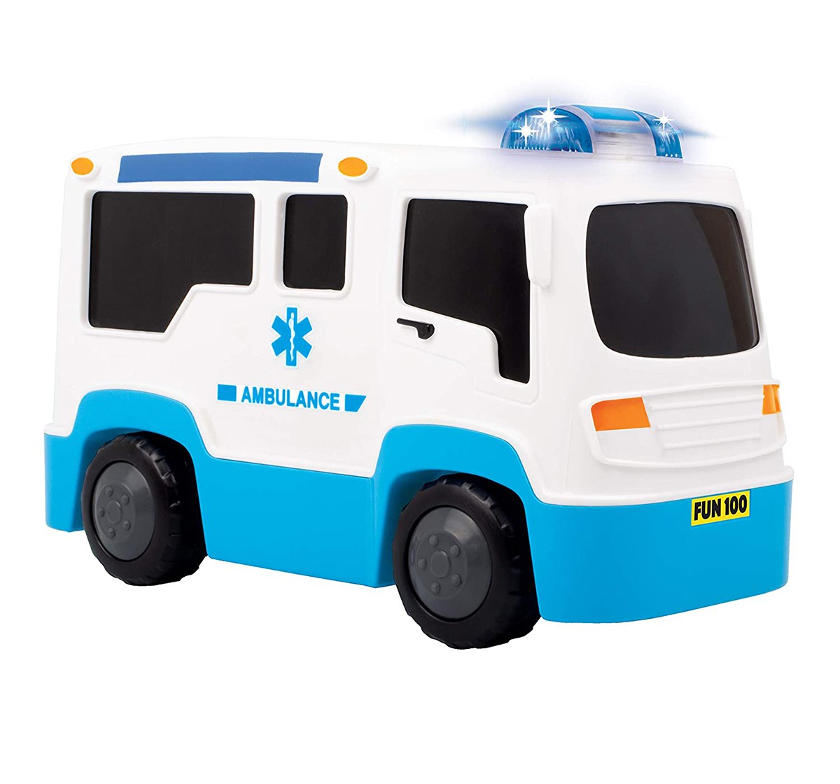  Giggles Rescue Ambulance Early Learner Toys for Kids age 12M+ (White)