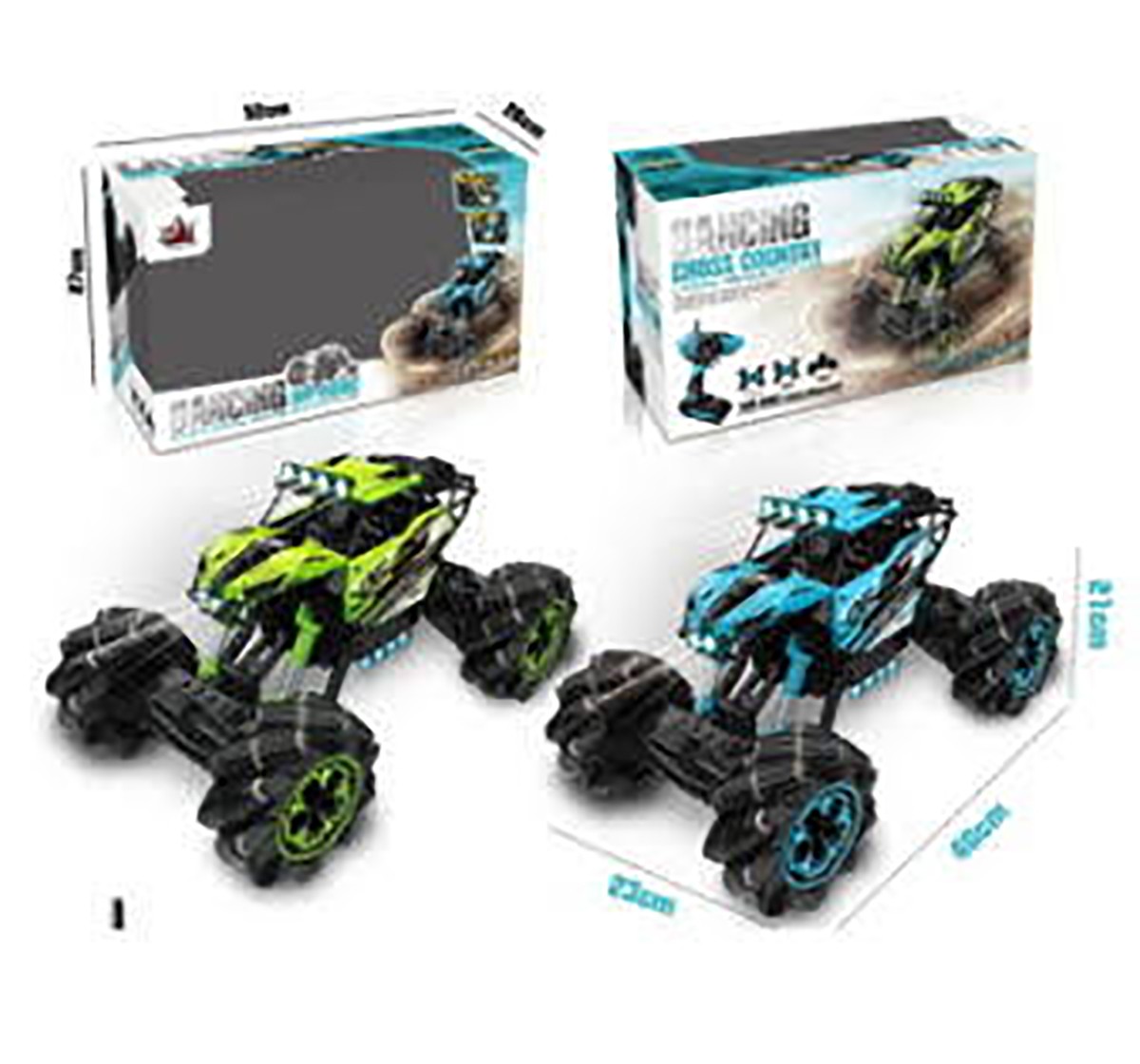 Dihua 1:10 Remote Control Stunt Lateral and Oblique Drift, Dancing off-Road Car Remote Control Toys for Kids age 14Y+ 