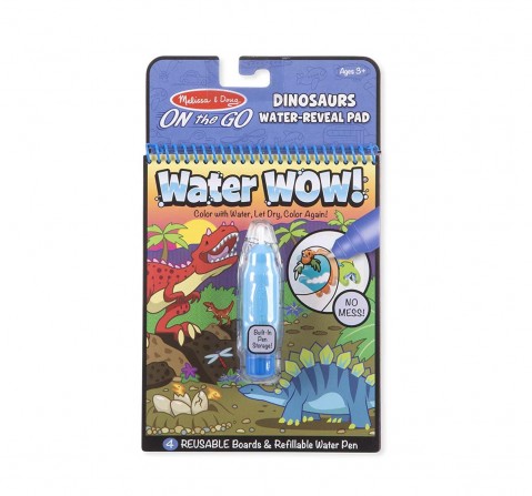 Melissa & Doug Water Wow Dinosaur Diy Art & Craft Kits for Kids Age 3Y+