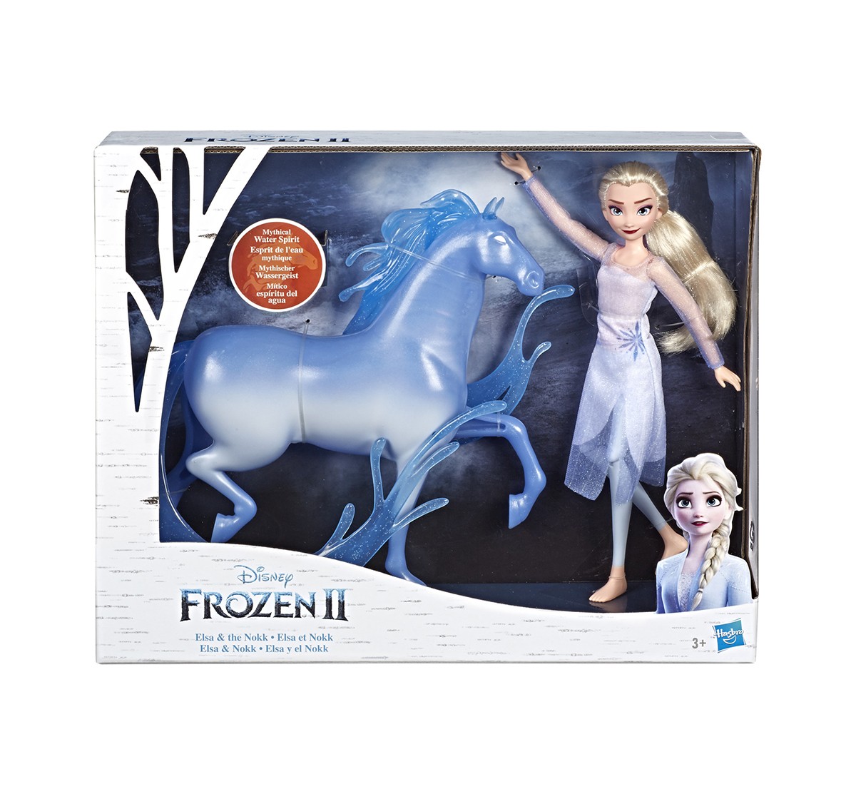 Disney Frozen Elsa Fashion Doll And Nokk Figure Inspired By Frozen 2  Dolls & Accessories for age 3Y+ 