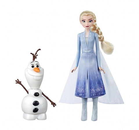 Disney Frozen 2 Talk And Glow Olaf And Elsa Dolls & Accessories for age 3Y+ 