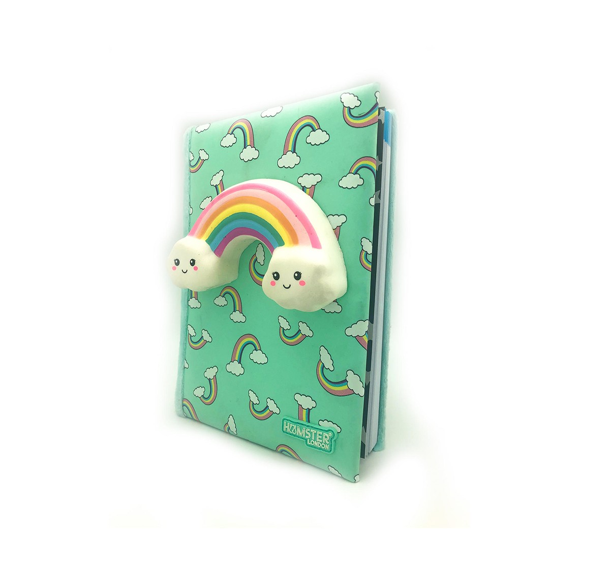 Hamster London Rainbow Diary for Kids age 3Y+ (Green) 