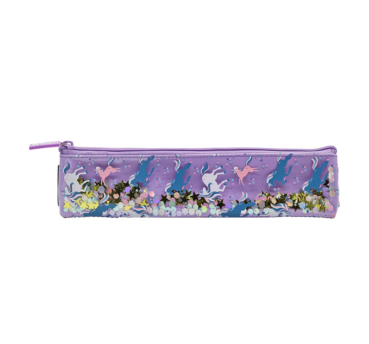 Hamster London Unicorn Pencil Pouch with Book Band for Kids age 3Y+ (Purple)