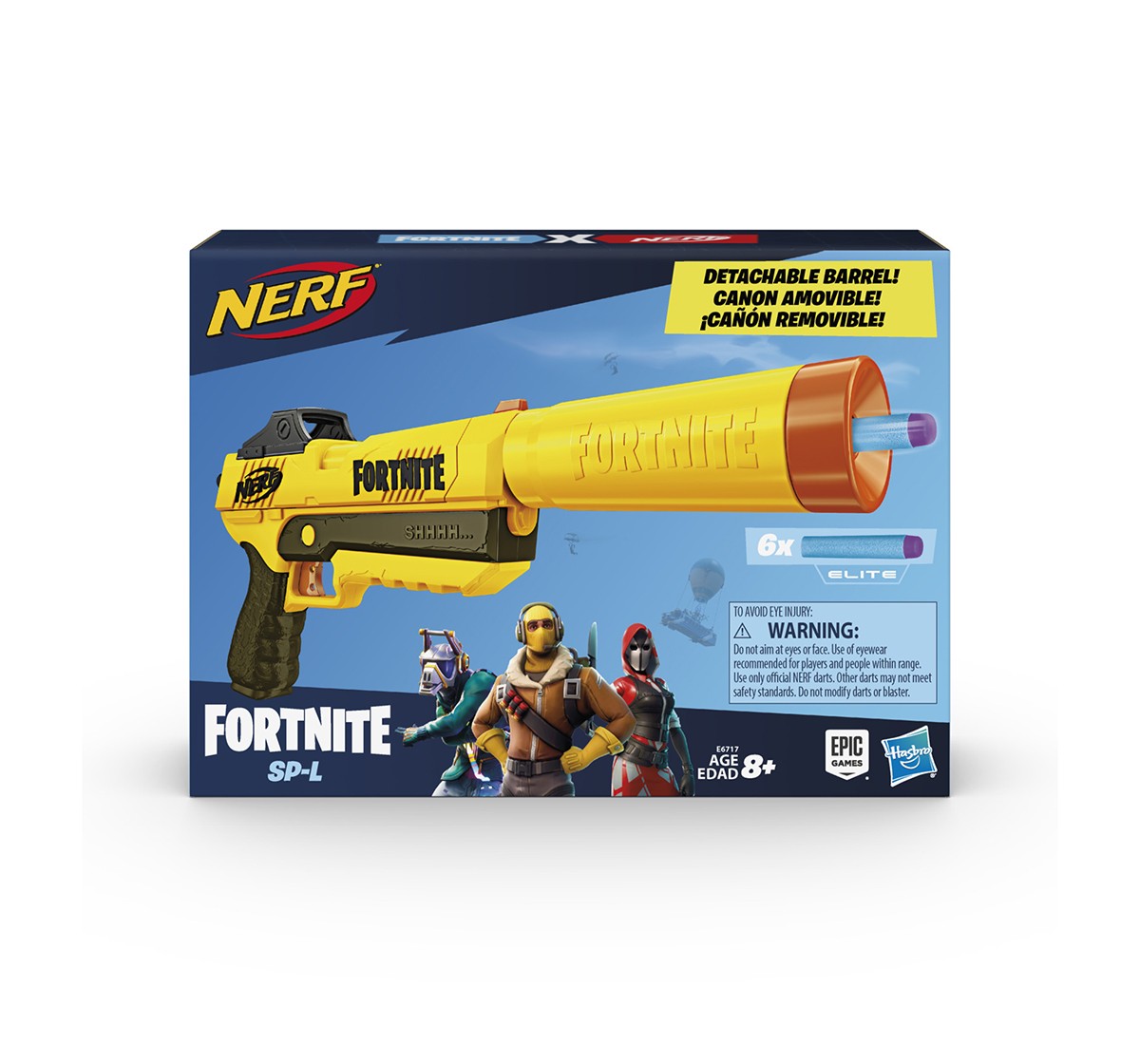 Nerf Elite Fortnite Sp-L Dart Blasters for Kids age 8Y+ 