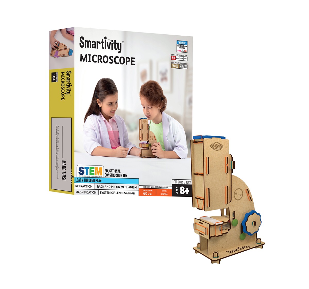 Smartivity Microscope STEM for Kids age 8Y+ 