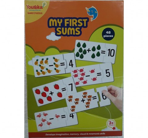 Youreka My First Sums Puzzle for Kids age 3Y+ 
