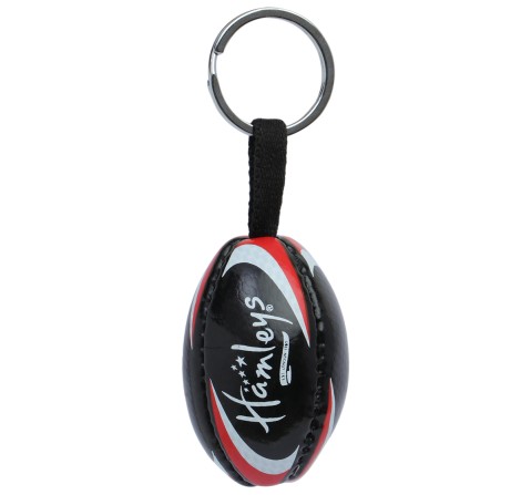 Hamleys Rugby Keychain Black Multicolour 3Y+