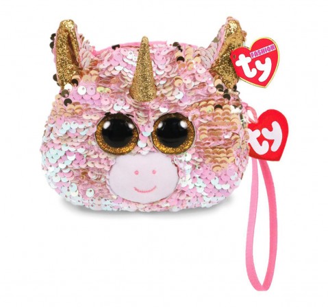Ty Fantasia - Flippable Sequin Wristlet Plush Accessories for age 3Y+ - 10 Cm 