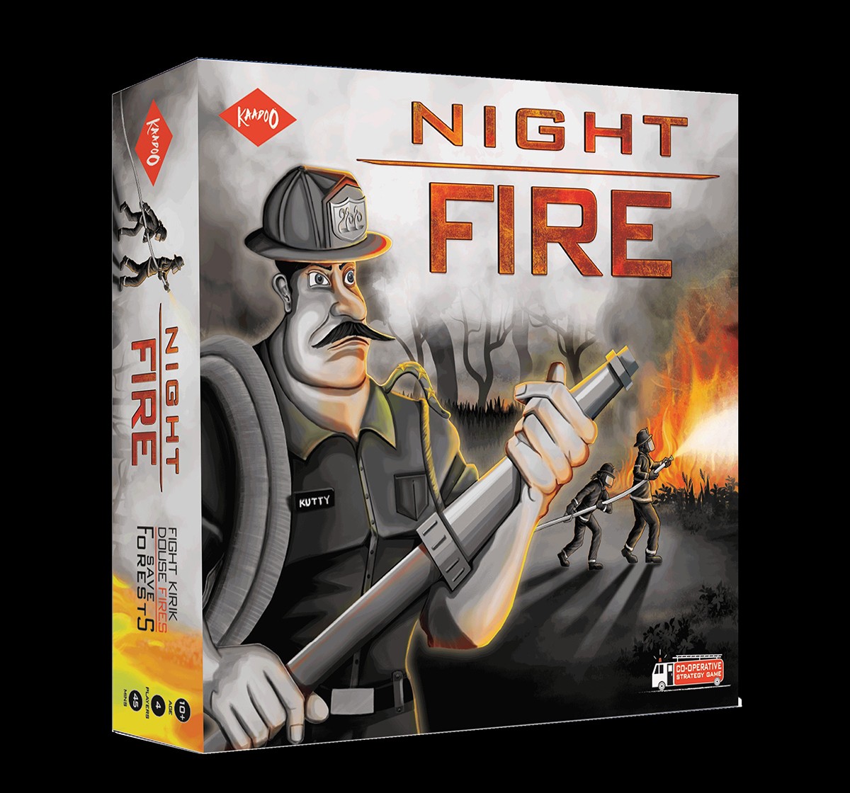 Kaadoo Night Fire Strategy Board Game for Kids age 6Y+ 