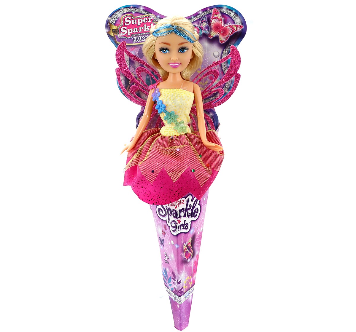 Sparkle Girlz 10"Cone Fairy for Dolls & Accessories for Kids Age 3Y+