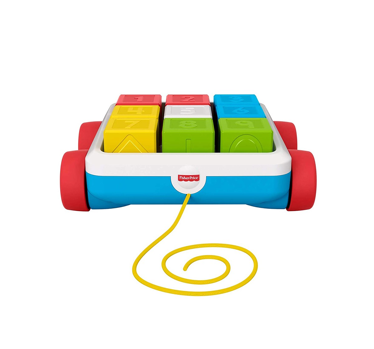 Fisher Price Fisher-Price Pull-Along Activity Blocks Activity Toys for Kids age 6M+ 