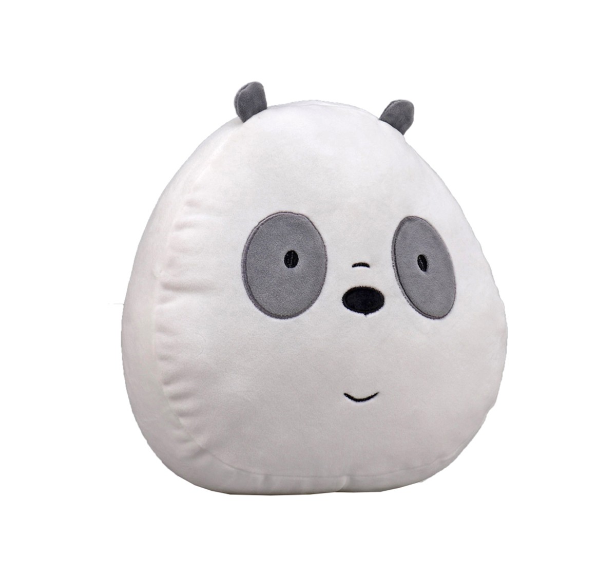 We Bare Bears We Bare Bear Smiling Panda Bear Face Plush 25 Cm Character Soft Toys for Kids age 1Y+ - 25 Cm 