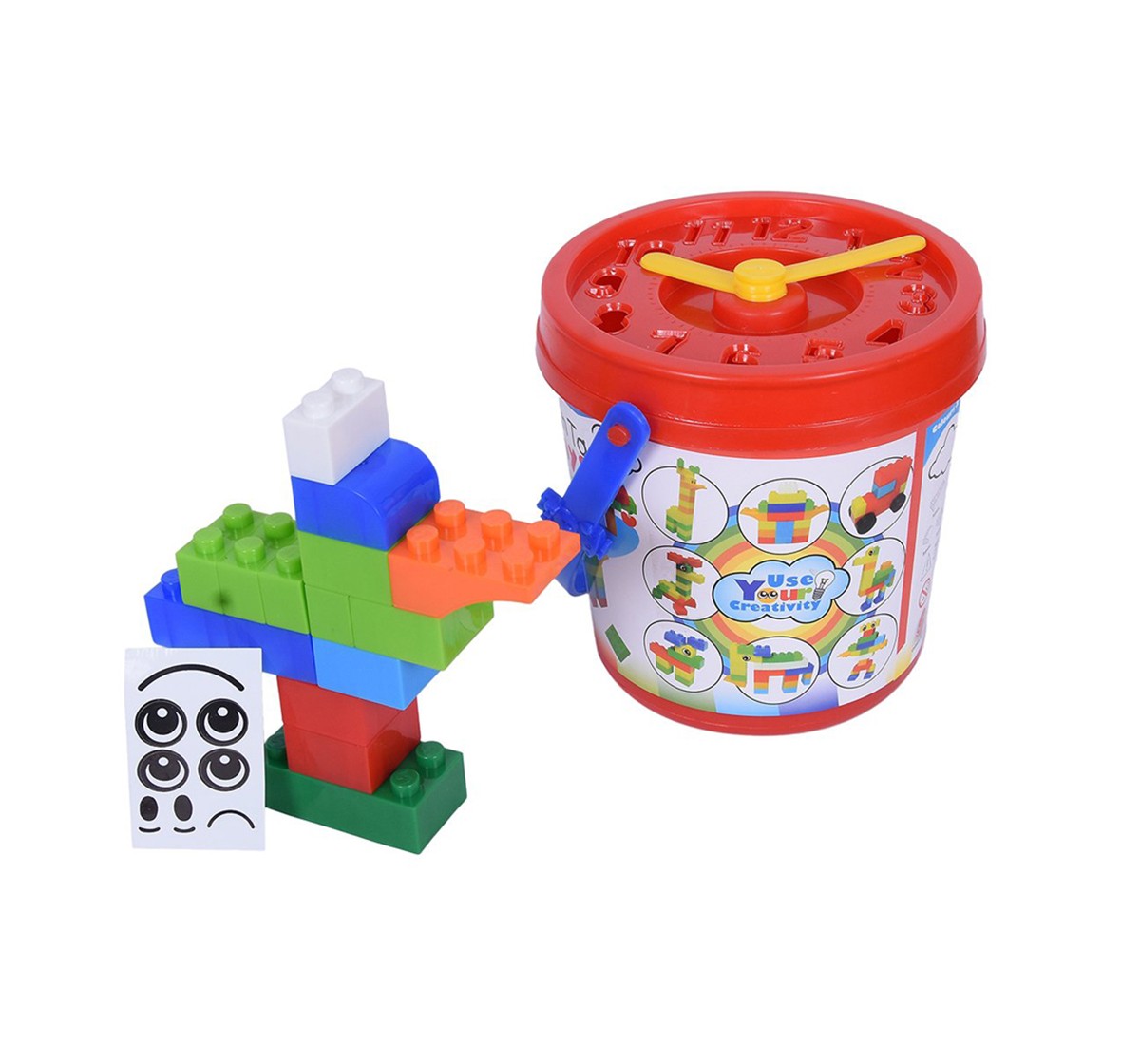 Sunta Basic Blocks, Multi Color (42 Pieces) Generic Blocks for Kids age 3Y+ 