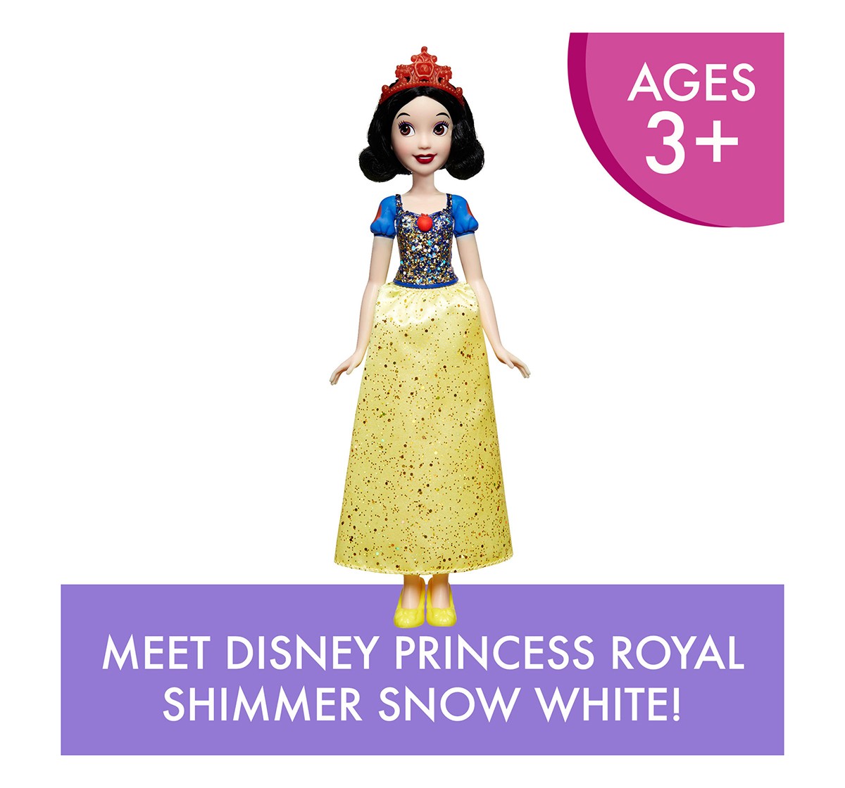 Disney Princess Royal Shimmer Snow White Dolls & Accessories for age 3Y+ 