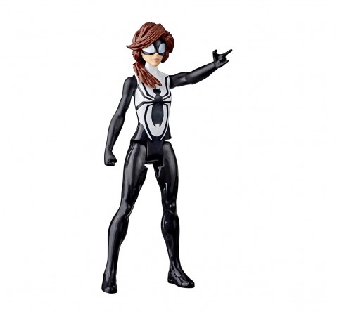 Marvel Spider-Man Titan Hero Series Blast Gear Web Warriors Spider-Girl Action Figures for Kids age 4Y+ 