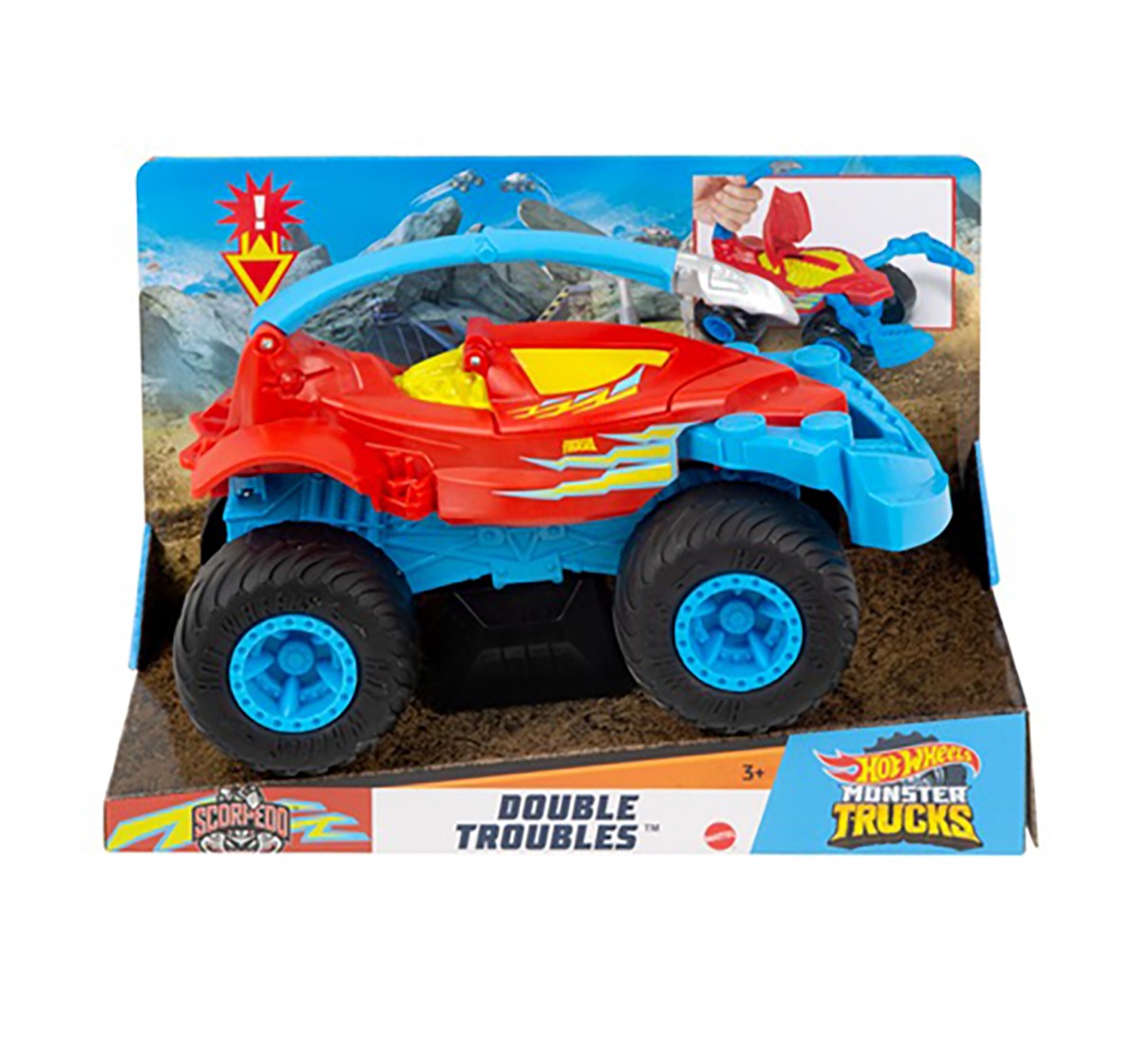 Hotwheels Mountain Truck Vehicles for Kids age 3Y+ 