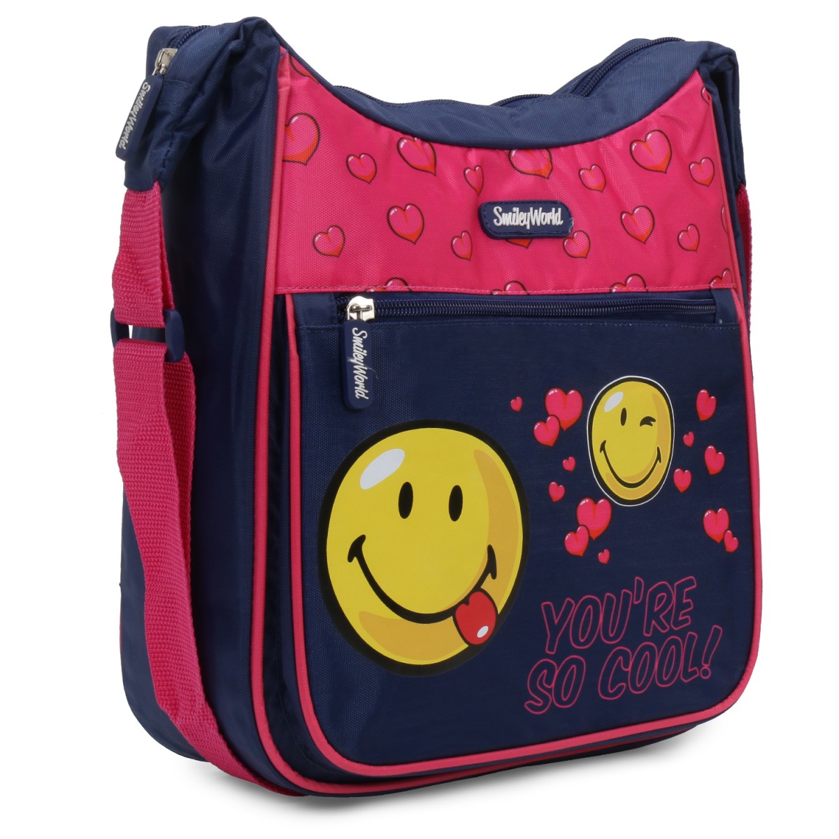 Smiley World Messenger Bag Multicolor 3Y+
